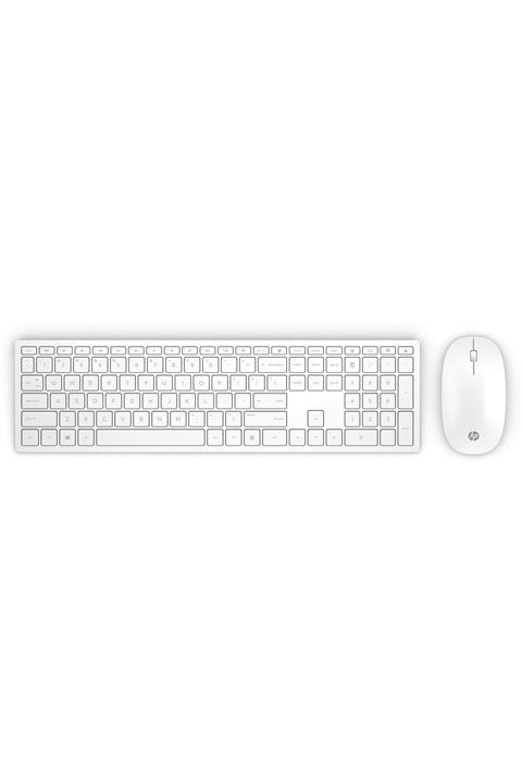 HP Pavilion Kablosuz Beyaz Klavye Mouse İngilize 4cf00aa