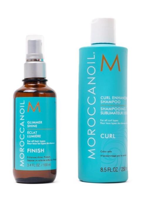 Moroccanoil Shine Parlaklık Spreyi 100 Ml + Curl Enhancing Bukle Belirginleştirici Şampuan 250 ml