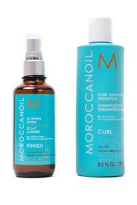 Moroccanoil Shine Parlaklık Spreyi 100 Ml + Curl Enhancing Bukle Belirginleştirici Şampuan 250 ml