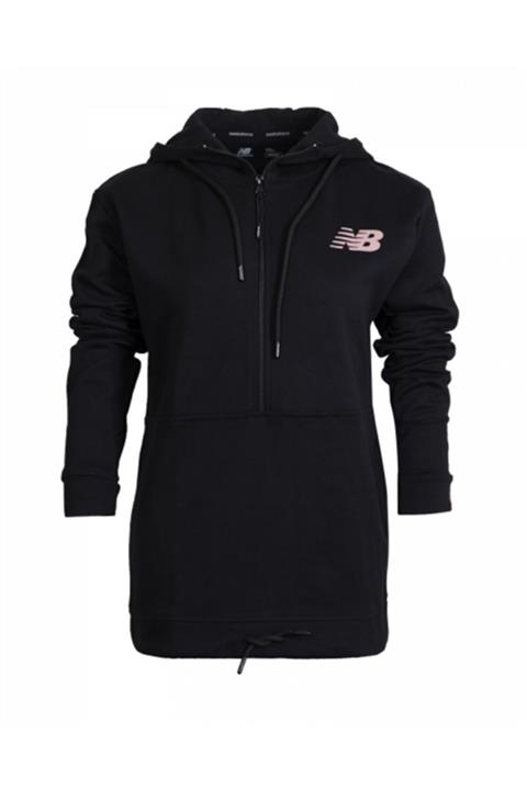 New Balance Lıfestyle Hoodıe Kadın Siyah Sweatshirt Wph3128-bk