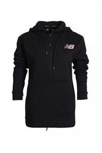 New Balance Lıfestyle Hoodıe Kadın Siyah Sweatshirt Wph3128-bk