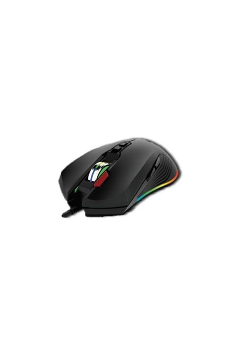 Rampage Smx-r75 Strıker Usb Siyah 8 Tuşlu Rgb 4800dpi Gaming Oyuncu Mouse