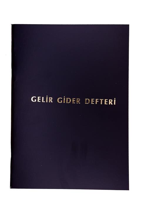 Yeni Merhaba Yayıncılık Gelir Gider Defteri Sert Karton Kapak 50 Yaprak