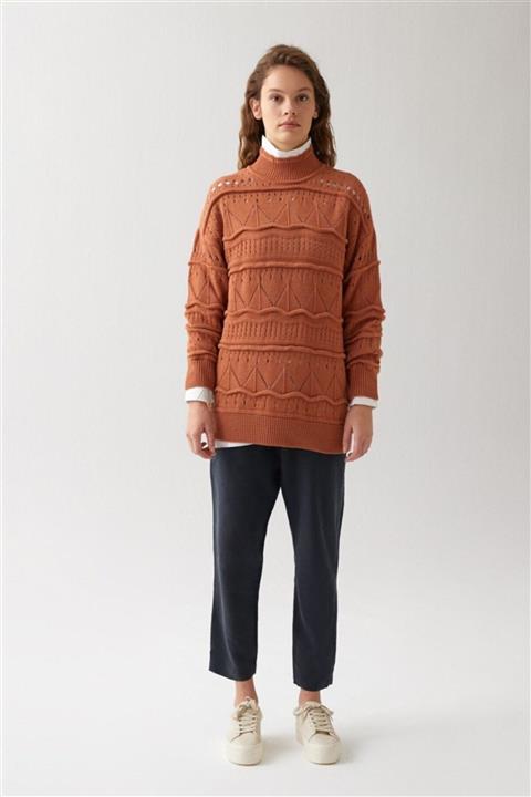 inspiration Ajur Triko Kazak Camel