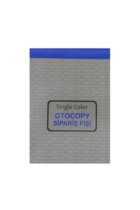 Umur Single Color Sipariş Fişi Otokopili 2 Nüsha 50 Yp