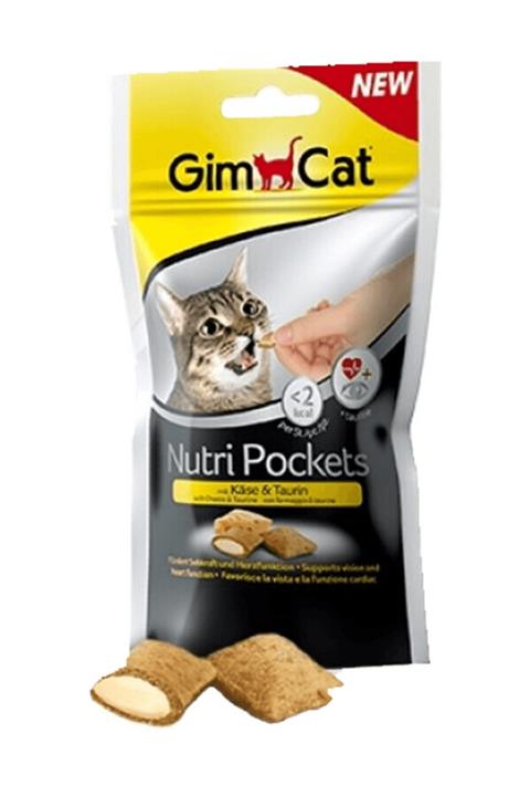 Gimcat Nutripockets Kedi Ödülü Peynir Taurin 60 gr