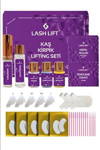 lashlift Lash Lıft® Kirpik Lifting Seti, Lash Lift, Kaş & Kirpik Perma Seti (temizleyici 10ml) Tam