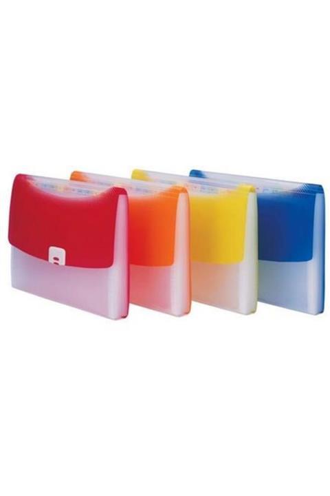 KRAF Yeşil Körüklü Dosya 13 Cep Dc4003