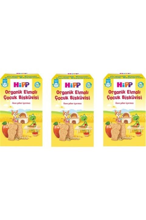 Hipp Organik Elmalı Çocuk Bisküvisi 150 gr 3 Adet