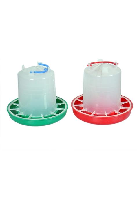 mutlu tavukçuluk Civciv Bıldırcın Yemlik Ve Suluk Takım 1.5 Litre Güvercin Keklik Kuş Yemliği Suluğu Muhabbet Kuşu