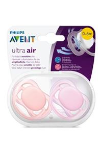 Philips Avent Kız Bebek Ultra Air Emzik 0-6 Ay Pembe