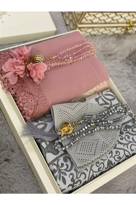 Markapolin Seccade Bohça Takımı Çeyizlik