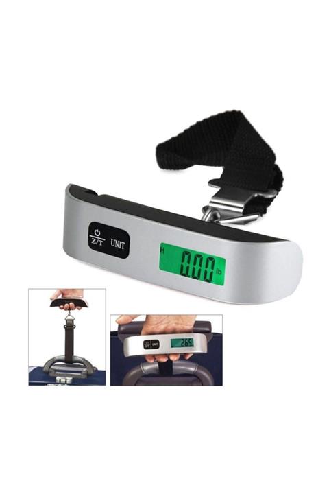 AEKTech 50kg Askılı El Bagaj Tartısı Terazi