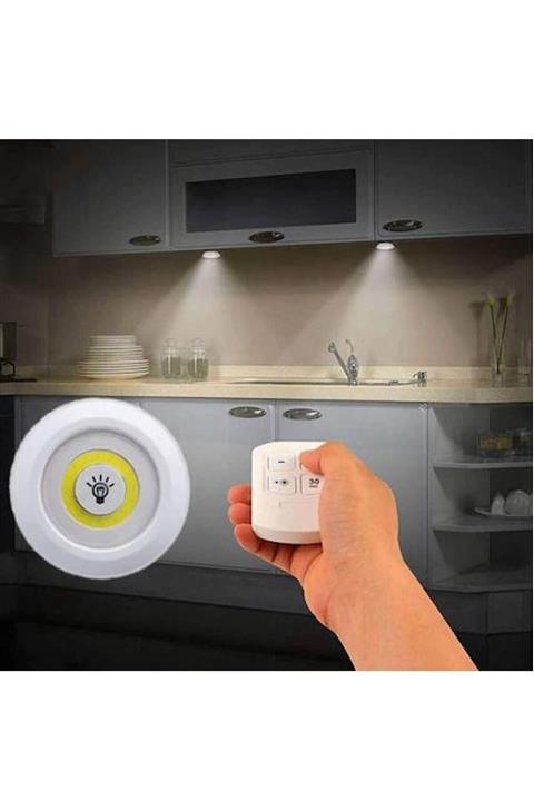 3D Kumandalı Işık Ayarlanabilir 3'lü Led Işık