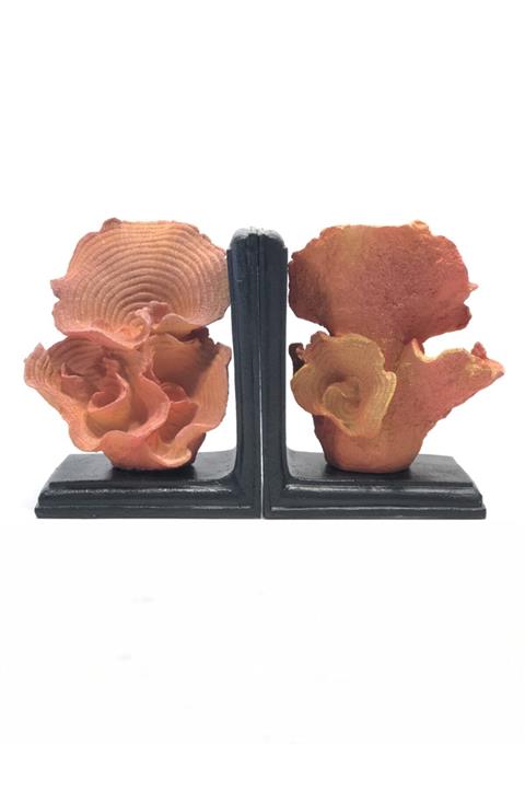 Lucky Art Turuncu Mercan Kitap Tutucu