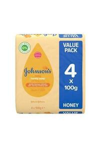 Johnson´s Baby Honey Bal Bebek Sabunu 4x100 ml