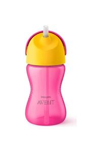 Philips Avent Desenli Pipetli Bardak 300 ml - ( 12 Ay+ ) / Kız