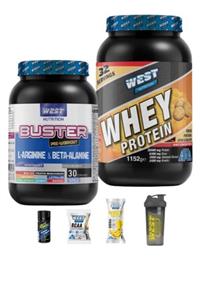 West Nutrition Buster Pre Workout Sitrülin Arjinin Beta Alanin 30 Servis - Protein Tozu 1152 Kurabiye