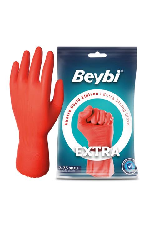 Beybi Extra Bulaşık Ve Temizlik Eldiveni 8-8,5 10'lu Paket