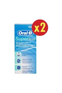 OralB Super Floss Diş İpi 50 Adet x 2