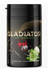 911 Pro Nutrition Gladiator / Pre-workout 504g Yeşil Elma Aromalı