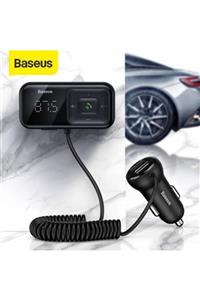 Baseus Bluetooth Araç Kiti Ve Çakmaklık Çoğaltıcı Araç Müzik Kiti