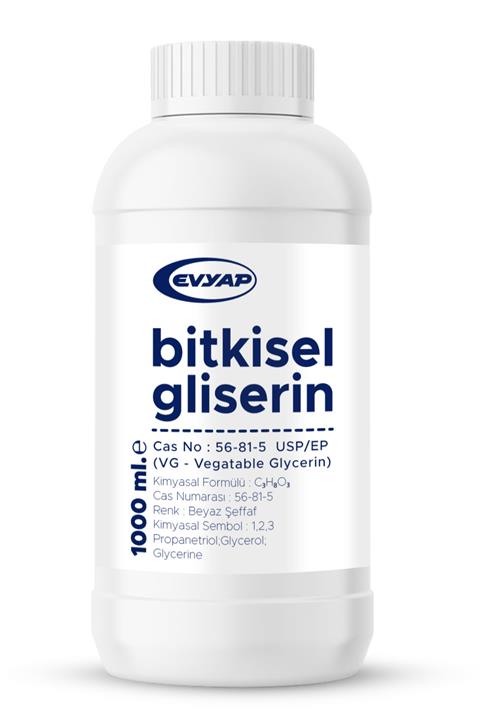 Evyap Bitkisel Gliserin(VG) 1000 Ml.
