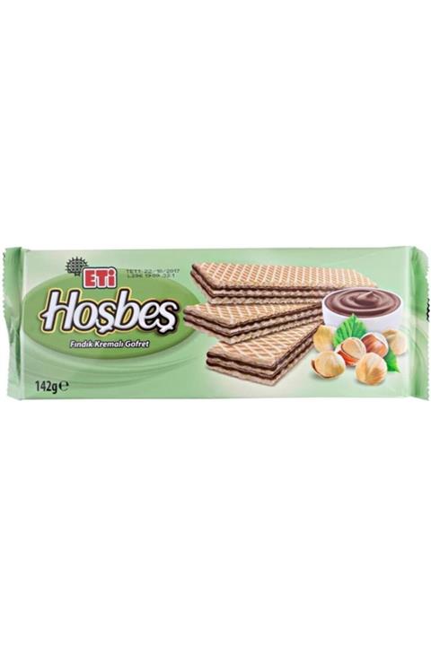 Eti Hoşbeş Fındık Kremalı Gofret 142 gr