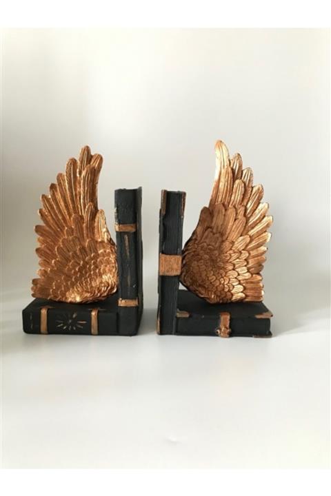 HOME POINT Kanat Dekorlu Kitap Desteği