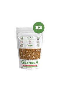 Cinagro Goodies Granola 2'li Set - Elma Tarçın Ceviz