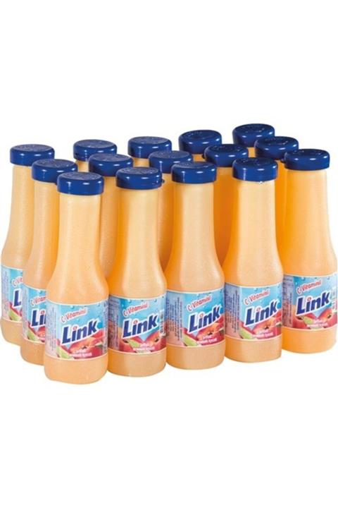 Ülker Link Şeftali Aromalı Meyve Suyu 200ml 15li