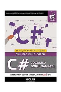 Kodlab Yayın Dağıtım C# Çözümlü Soru Bankası - Ahmet Ali Süzen 9786052118351