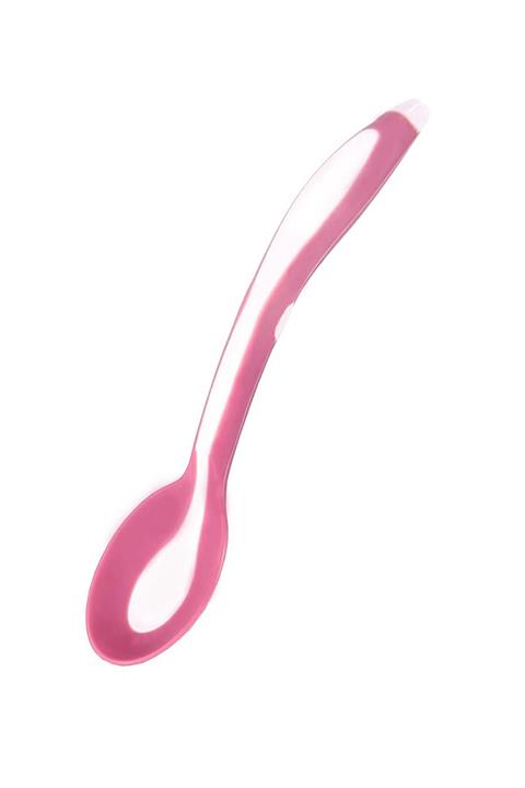 mycey Pembe Yumuşak Uçlu Taşıma Kutulu Mama Kaşığı
