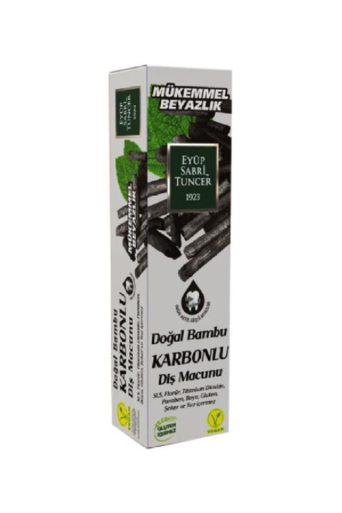 Eyüp Sabri Tuncer Diş Macunu Doğal Bambu Karbonlu 75 ml