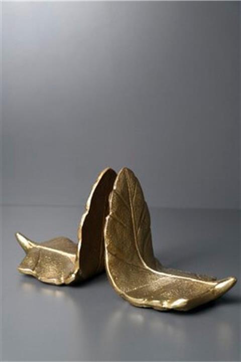 ACAYİPBİUSTA Kitap Tutucu Yaprak Model