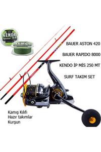 BAUER Aston 420 Rapıdo 8000 Makina Surf Set