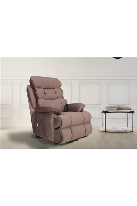 TeknoKonfor Lotus Masajlı Lift Hasta Baba Tv Koltuğu