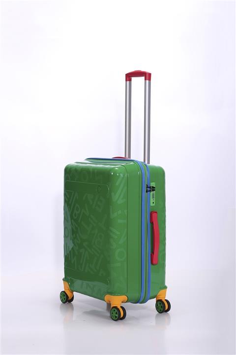 Benetton Bntp301x Pp Seyahat Valizi Green Orta Boy