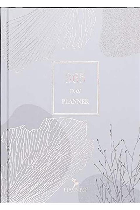 ELAS PAPER 2021 365 Day Planner - Ingilizce Mottolu (ciltli)