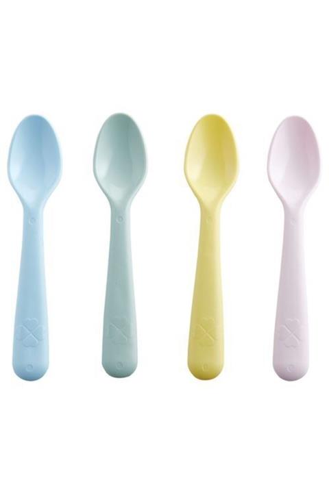 FNF Çocuk Kaşık Seti 4 Parça Ikea Uzunluk: 16 Cm Pastel Tonlar A Kalite Küçük Çocuklar Için Idealdir