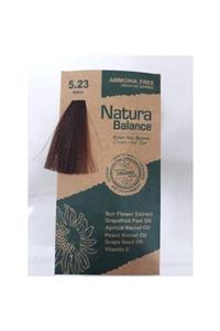 NATURABALANCE Natura Balance - Organik Krem Saç Boyası 5.23 Kakao 60ml