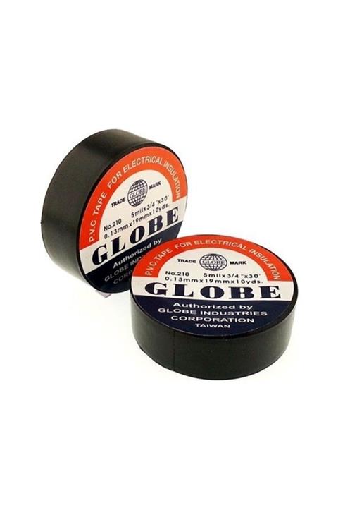 Globe Izole Elektrik Bandı 10'lu Paket - Siyah