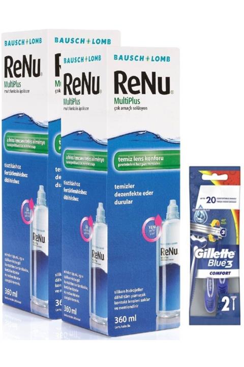 Renu 360 ml X 2 Adet Gillette Blue3 Comfort Kullan At