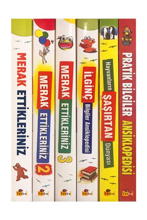 Tutku Yayınevi Merak Ettikleriniz Seti - 6 Kitap - Popüler Bilim