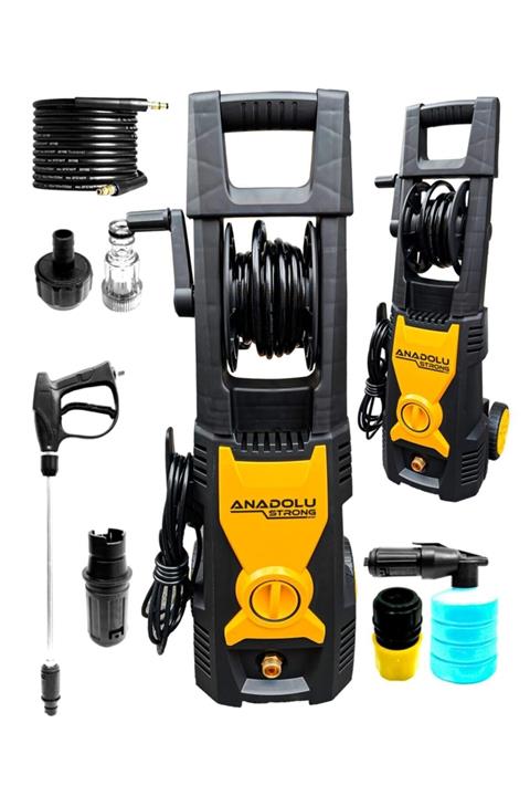 Anadolu Strong Profesyonel Ans150 Max 150bar yüksek Performans Basınçlı Bahçe Ve Oto Yıkama Makinası