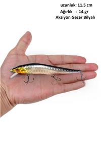 usmtekno 14gr.rapala Sahteyemlures,turna,levrek,lüfer Ailesirapalasuniyem Zoka Gümüş