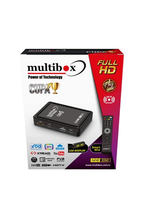 multibox Cupa5 Mini Hd Internetli Uydu Alıcısı