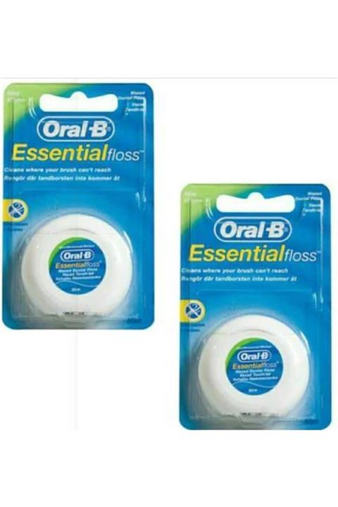 OralB 2 Adet Essential Floss Diş İpi 50 m