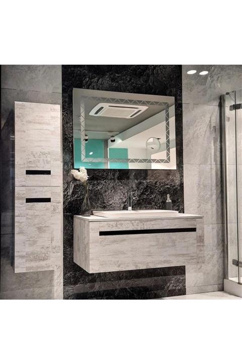 EVROS Vista Banyo Dolabı +Boy Dolap