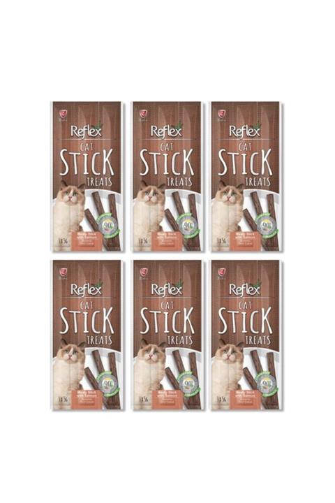 Reflex Tahılsız Somonlu Stick Kedi Ödül Maması 3x5 Gr - 6 Paket